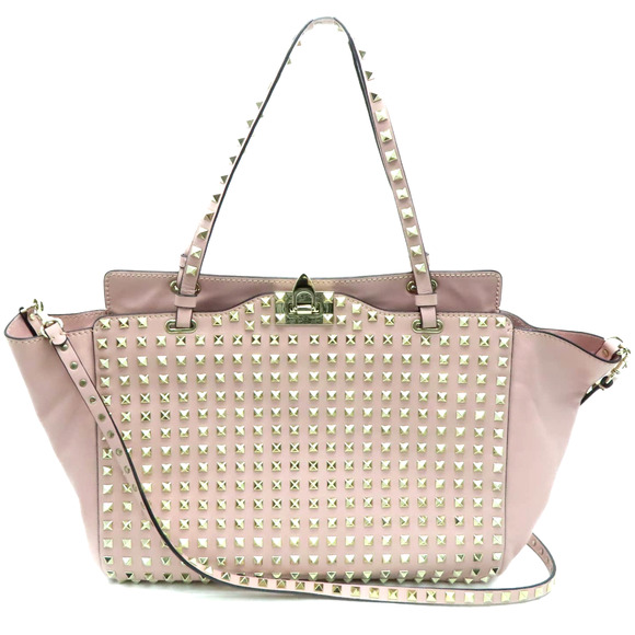 Valentino Handbags - 💎✨ICONIC✨💎 Valentino Satchel Shoulder Handbag Calfskin Leather Pink
